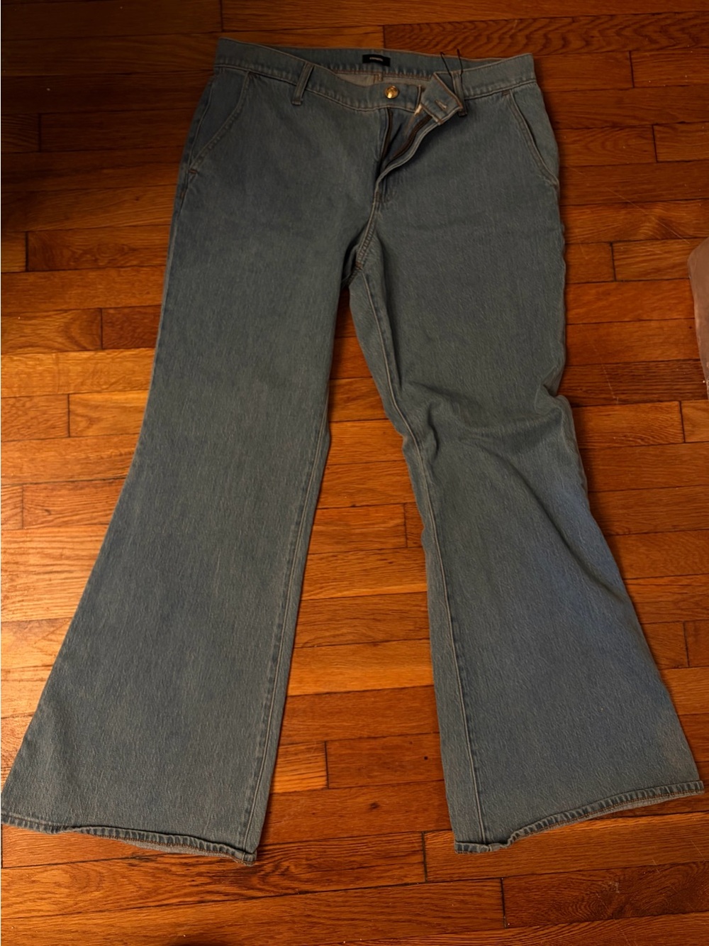 H&M Light Blue Flared Jeans